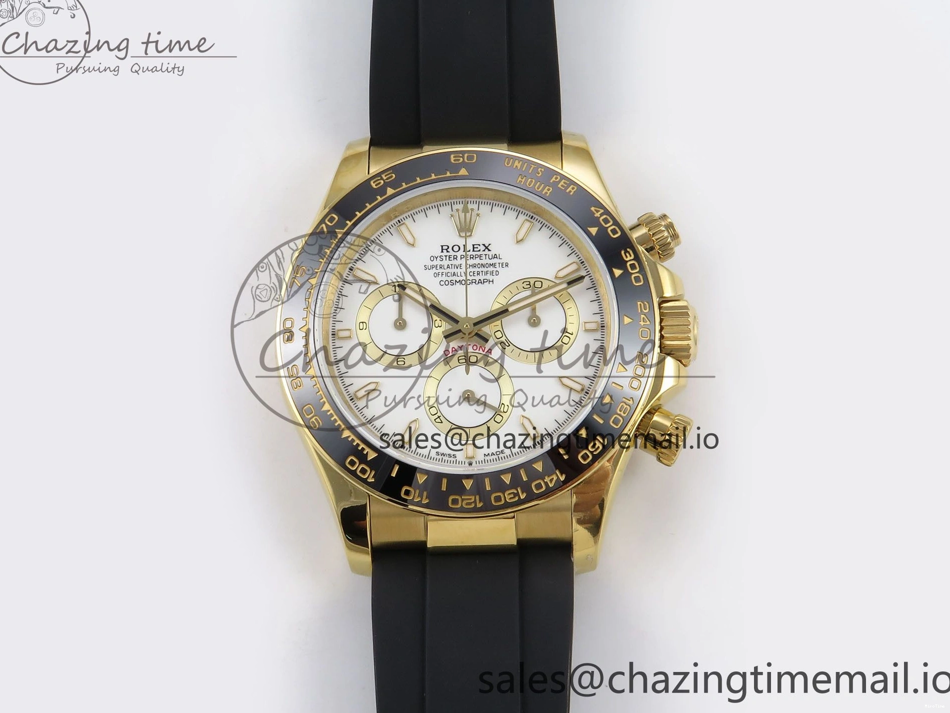 MiroTime 0417 Colorful Daytona 126518 QF 1:1 Best Edition White Dial on Oysterflex Strap SH4131 V6（Gain Weight） 1201